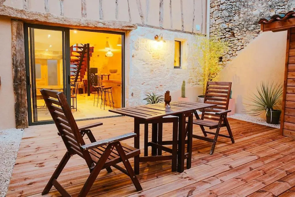 Maison De Charme Avec 4 Couchages Beau Village Touget 펜션